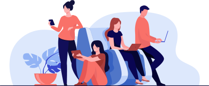 marketing professionals at work